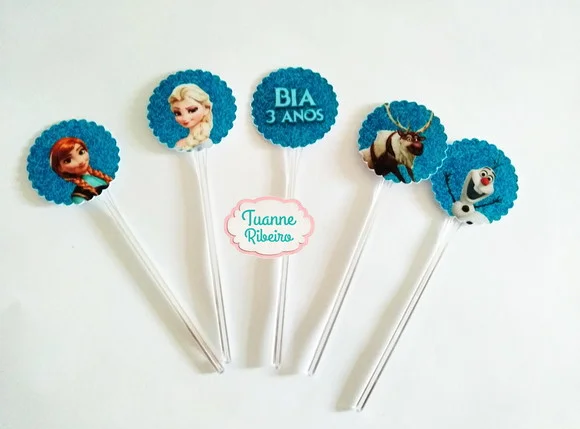Topper de Cupcake - Frozen