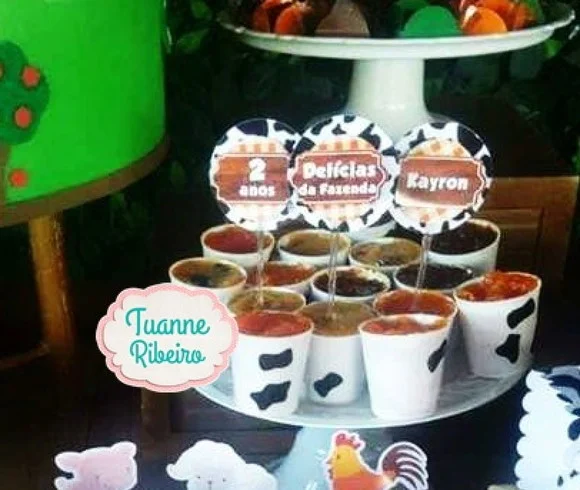 Topper -Fazendinha