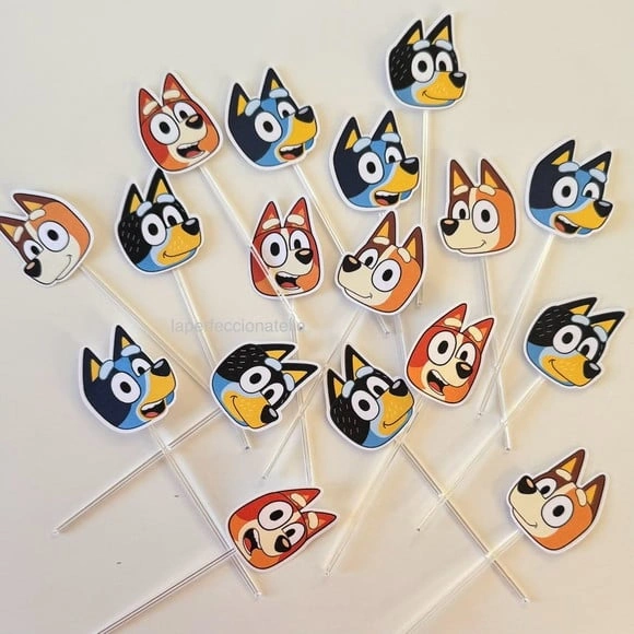 Topper para Docinho Bluey