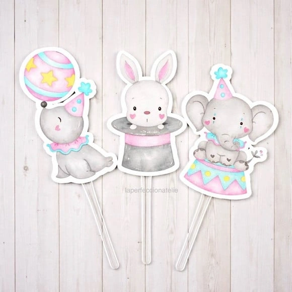 Topper para Docinho Circo