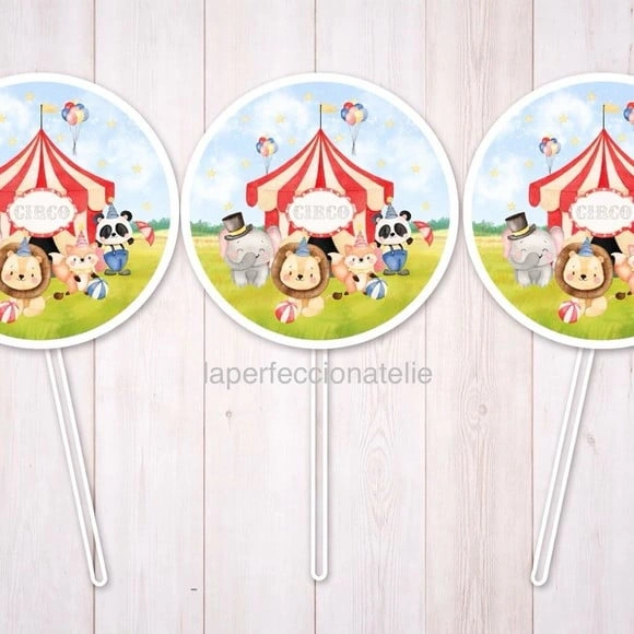Topper para Docinho Circo
