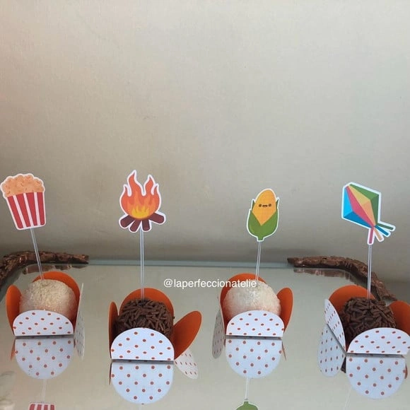 Topper para Docinho Festa Junina