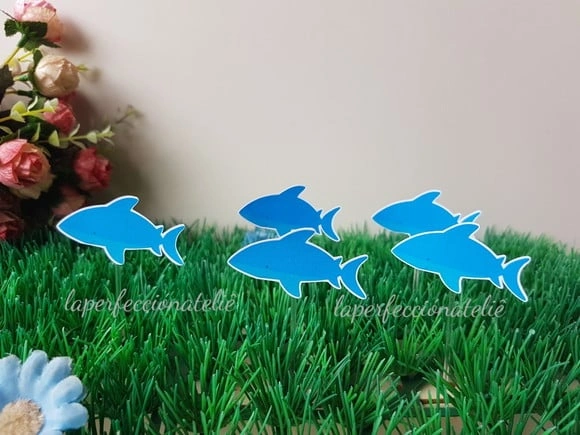 Topper para docinho fundo do mar