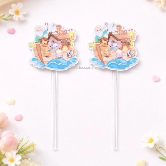 Topper para Docinho Arca de Noé