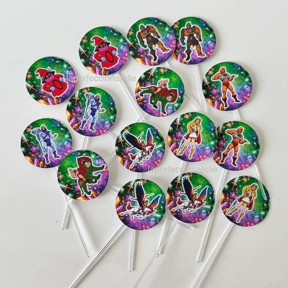 Topper para Docinho He-man