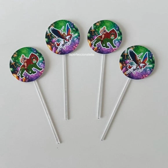 Topper para Docinho He-man/she-rá