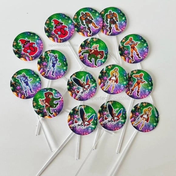 Topper para Docinho He-man