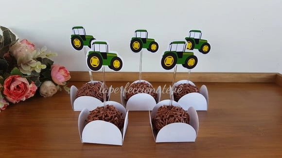 Topper para Docinho John Deere