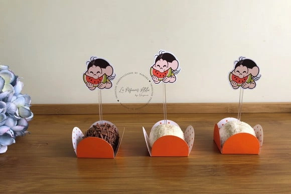 Topper para docinho magalli