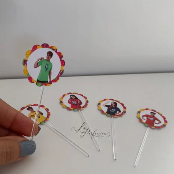 Topper para Docinho os Rosa