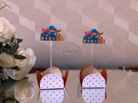 Topper para docinho pocoyo
