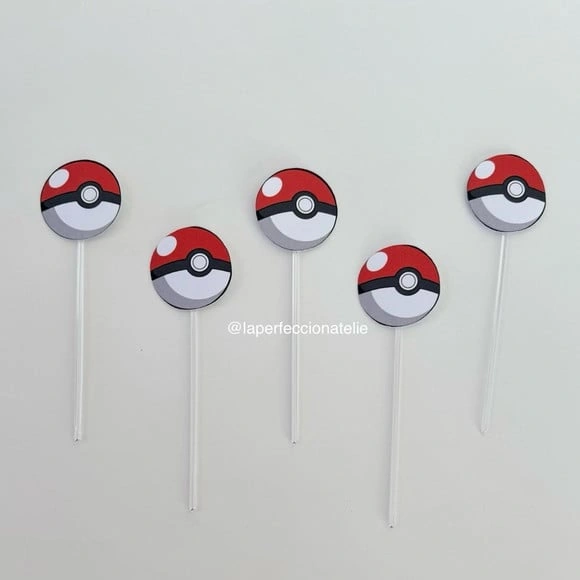 Topper para Docinho Pokémon