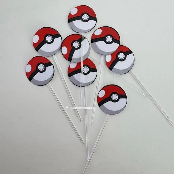 Topper para Docinho Pokémon