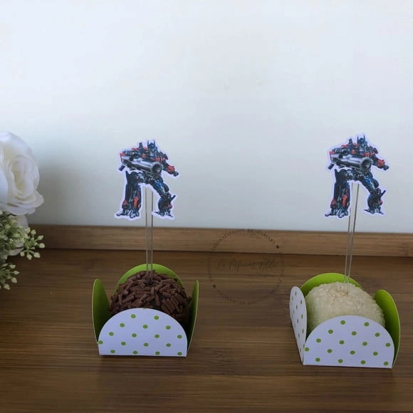 Topper para Docinho Transformers