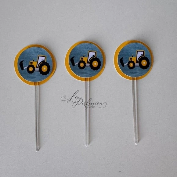 Topper para Docinho Trator