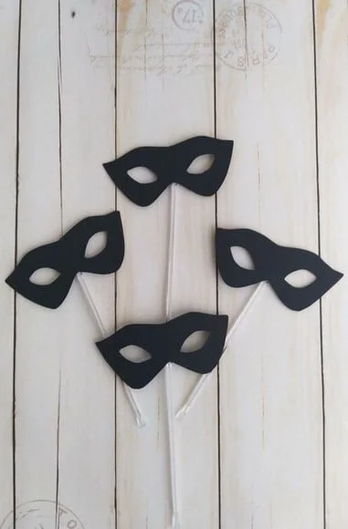 Topper para Docinhos Baile de Máscara