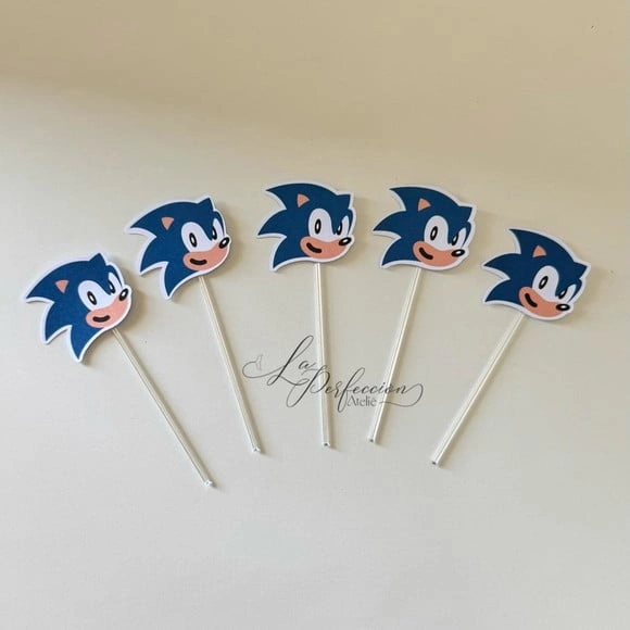 Topper para Docinhos Sonic