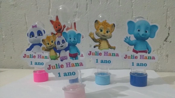 Tubete com Aplique 3d