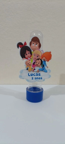 Tubete Personalizado Cléo e Cuquin