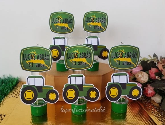 10 Tubete Trator