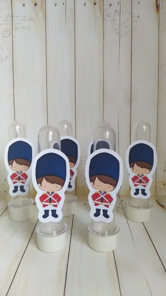 Tubetes Soldadinho Quebra Nozes