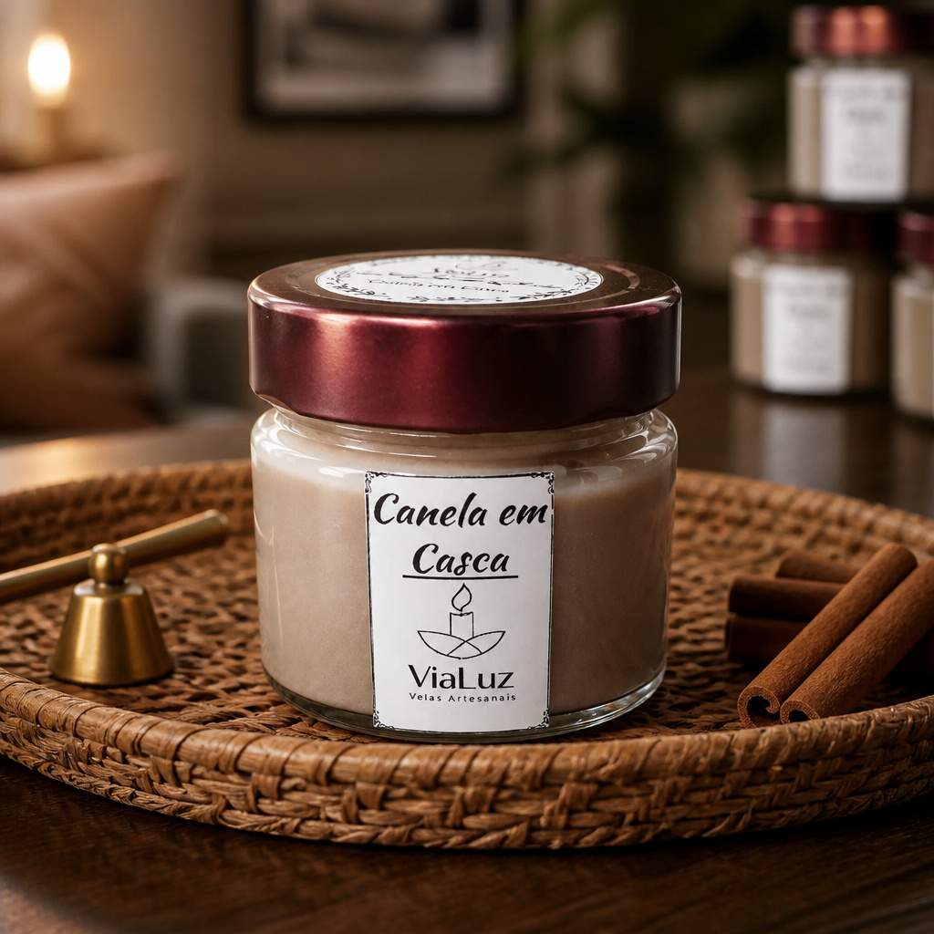 Vela Aromática Canela - Pote Pianezza