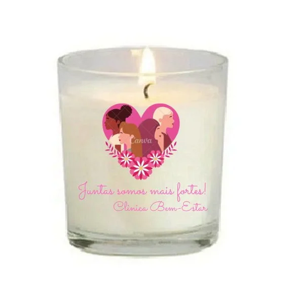 Vela Aromática Dia da Mulher 200g
