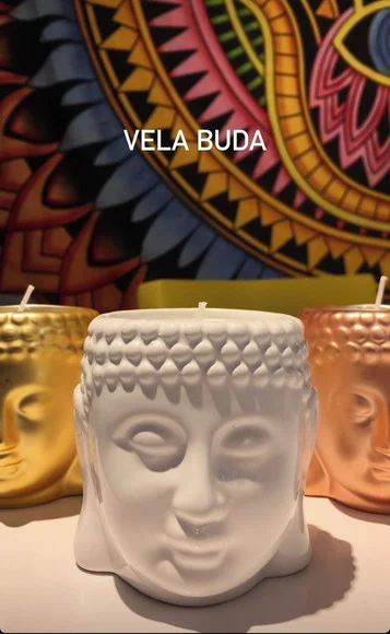 Vela Buda Branca 210gr