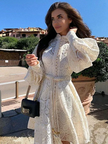 vestido de festa renda bordada det artesanais luxo