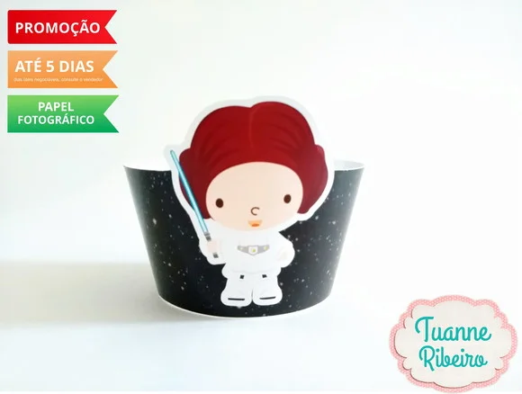 Wrapper Cupcake - Star Wars Cute